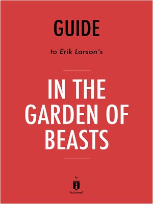 cover image of In the Garden of Beasts